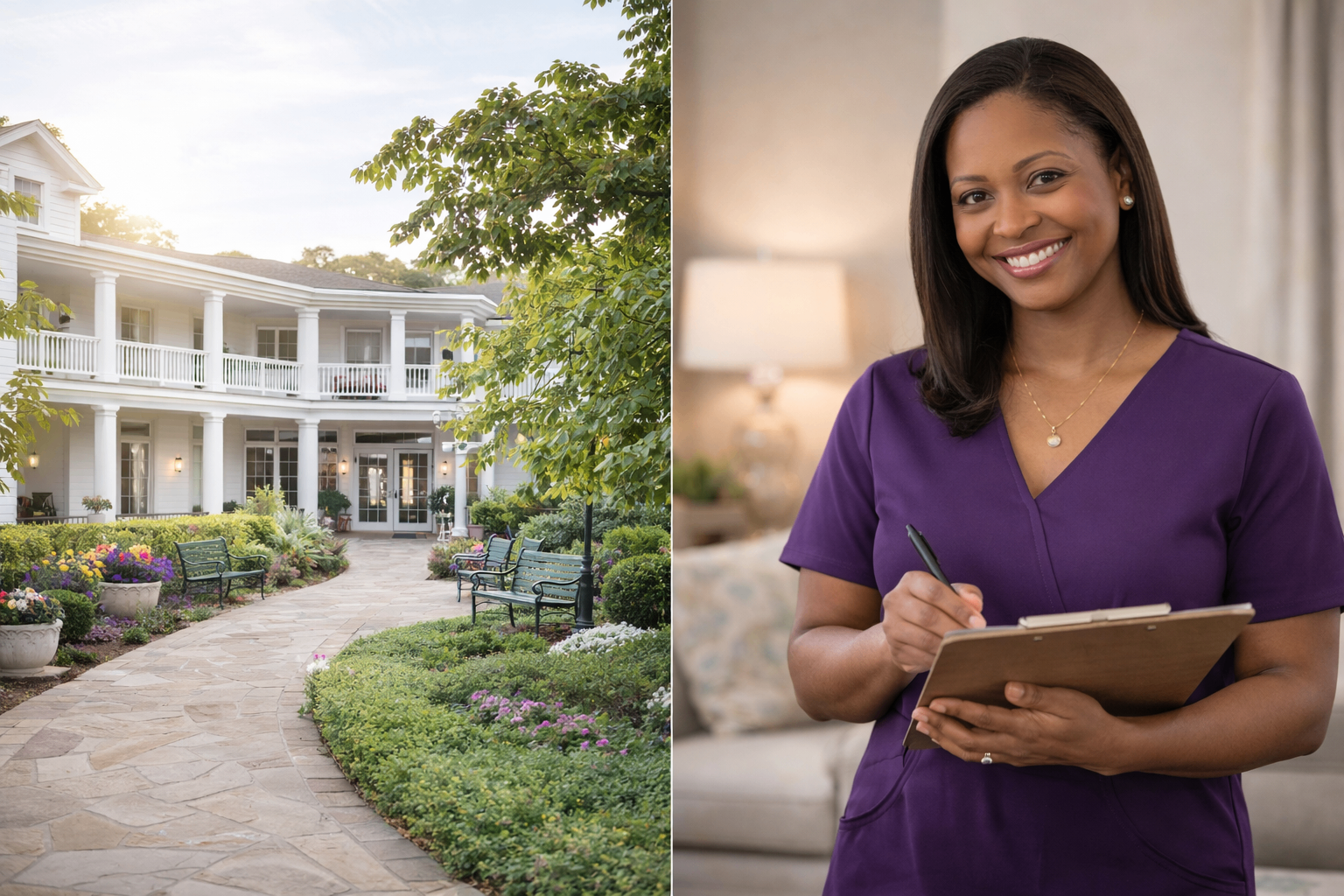 Boddie Care Solutions founder with a senior living community